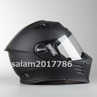 SIMPSON ダークサム 艶消し黒 M(57-58)土曜迄￥59,800→￥57,000-★取り寄せ品★の画像