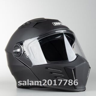 SIMPSON ダークサム 艶消し黒 XXL(63-64)★取り...