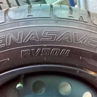 中古タイヤ　4本セット　ダンロップ　エナセーブ　RV504