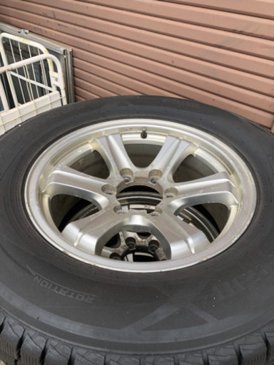 冬タイヤホイール付き4本