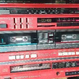 CDコンポ チェンジャー カセット レコード 昭和 レトロ 