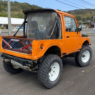 【車検付】H2  ジムニーJA11  4WD リフトアップ MT 足回り改の画像