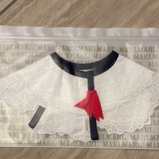 【新品❗️未使用❗️】マールマール MARLMARL コレット collet スタイ ビブ まあるいよだれかけの画像