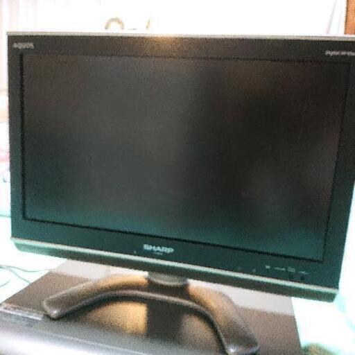 (値下げ)シャープテレビ、レコーダー