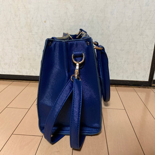 2way バッグ　ネイビーの画像