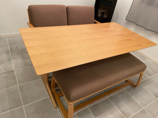 無印良品のダイニングセット
