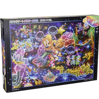 ステンドアートジグソーパズル1000ピースと専用フレーム