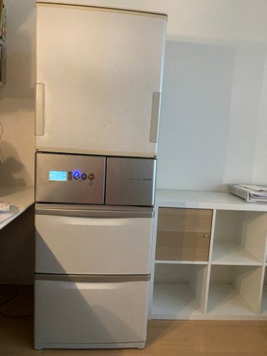 【近郊のみ送料込み】SHARP 365L 左右開き冷蔵庫 SJ-HL37M