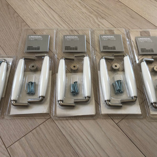 【受け渡し者決定】 IKEA家具取手　白