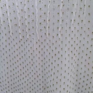 しじら織り　ナチュラルコットンのトップス　Mサイズの画像
