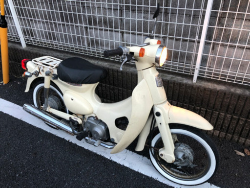 ホンダ‼️リトルカブ セル付４速‼️AA01型【エンジン始動】