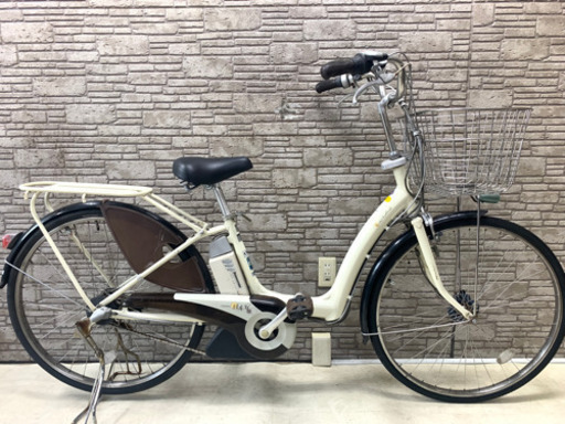 東京23区配達無料　新基準　ブリヂストン　ボーテアシスタ　8.1Ah リチウム 電動自転車☆中古☆BS☆26インチ