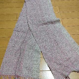 マフラー、ストール、手織りの画像