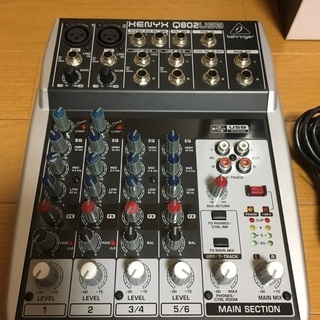 behringer（ベリンガー）ミキサーXENYX Q802USB