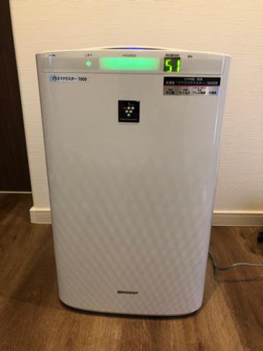 SHARP  プラズマクラスター7000 加湿空気清浄機