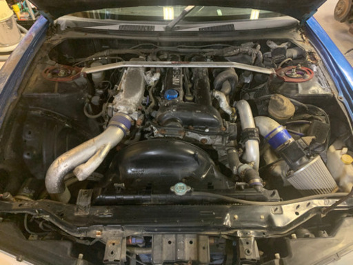 シルビアS14 ドリフトドリ車サーキット (UN RIVALED) 湯田温泉の
