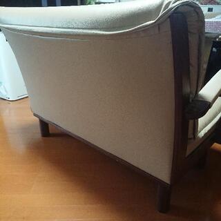 美品   二人掛け ソファー　ダイニングテーブルの画像