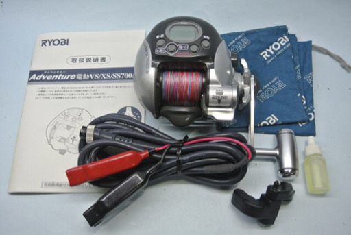 【値引不可】リョービ電動リール未使用品
