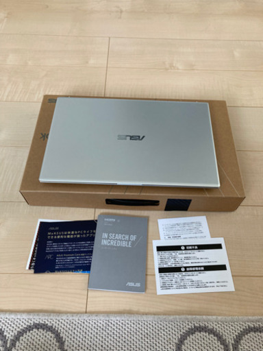 【決まりました】オートバイと交換可　ASUS VivoBook X512DA-BC2021TS未使用Officeなし
