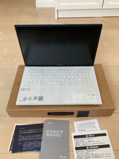 【決まりました】オートバイと交換可　ASUS VivoBook X512DA-BC2021TS未使用Officeなし