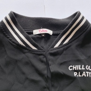 PINK latte ピンクラテ　ブルゾン風　カーディガンの画像