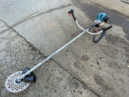 現物確認歓迎、 初期不良対応OK 整備済 刈刃新品　低振動 マキタ 4サイクル 24.5cc かけやすい楽らくスタート 草刈機 MEM427XT