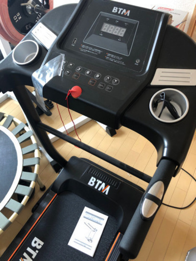【ほぼ新品】【お値下げ】BTM ルームランナーランニングマシン　12㎞