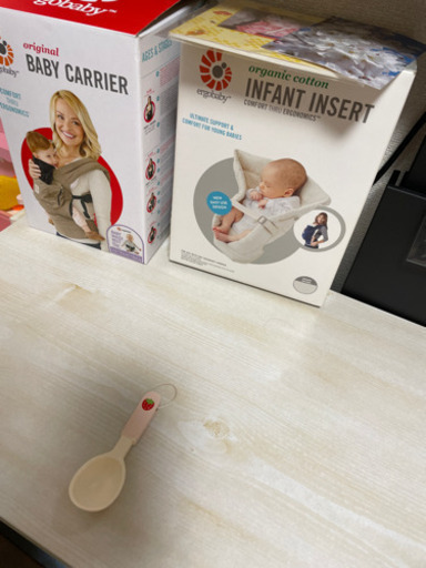 エルゴ　インサートと一緒に