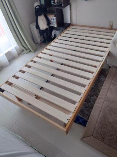 シングルベッド　N_sleep マットレス付き