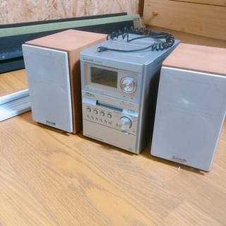 CD・MDコンポ　差し上げます