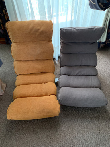 座椅子　2こ　ほぼ新品