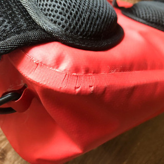 ドッペルギャンガー　防水　ウエストバッグ　5L  赤の画像