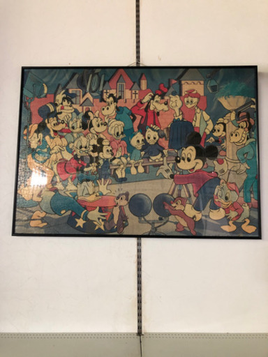 ディズニー パズル 完成品　フレーム付き　Disney