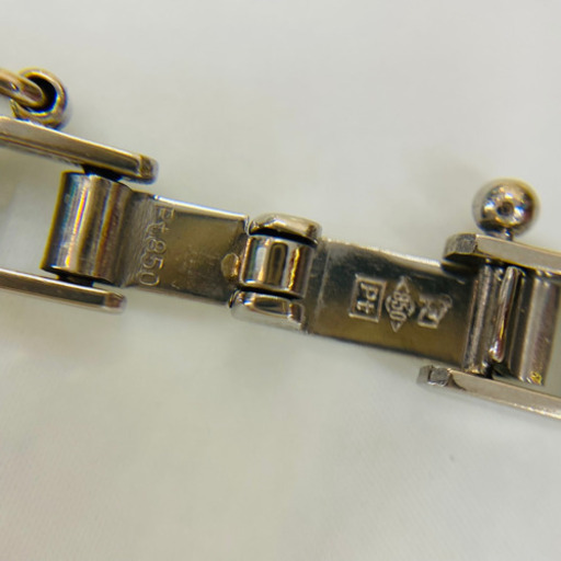 【中古品】Pt850 6面W 20.2g 50cm [63]