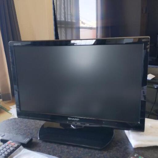 シャープ　19型　テレビ