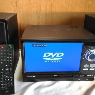 コンポ　CD　プレーヤー　DVD　映像　横