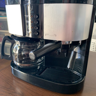 ハイブリッドエスプレッソコーヒーメーカー新品未使用あげます。