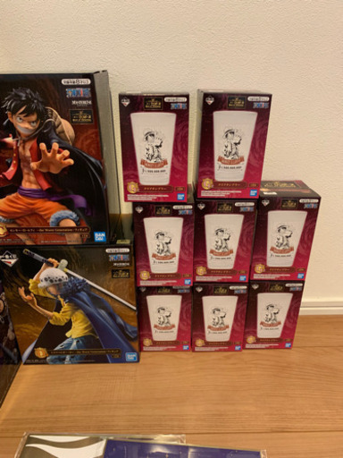 一番くじ ONE PIECE ワンピース A賞カイドウ C賞ルフィ D賞ロー E賞キッド　フィギュア  ワンピース 一番くじ フィギュア カイドウA賞 E賞キッド キングオブ 