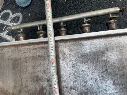 鉄板、コンロセット。