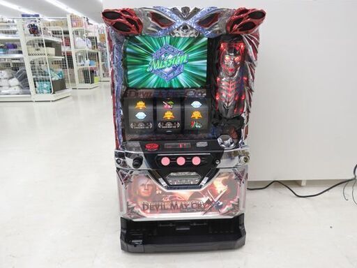 千歳市/恵庭市 パチスロ実機 エンターライズ デビル メイ クライ クロス /ZY 機 100V 5号機 スロット 動作確認済み