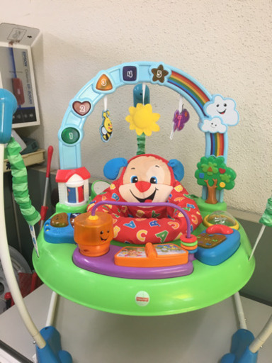 美品　フィッシャープライス レインフォレスト ジャンパルー　フィッシャープライス