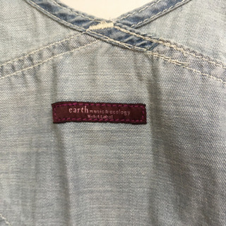 新品 未使用Earth music&ecology サロペット オーバーオールの画像