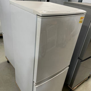 SHARP SJ-D14C-W 冷蔵庫137L 2017年製 管理番号62307
