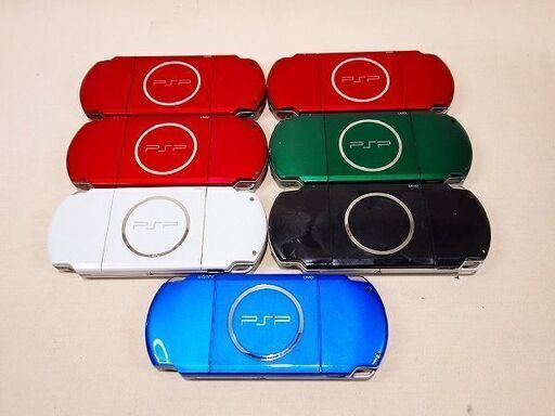 【苫小牧バナナ】ジャンク!!SONY/ソニー PSP3000 まとめうり 7台セット 現状渡し 部品取りに