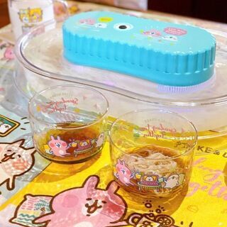 そうめん流し器/ティッシュケース/ミニマット/カナヘイ3点セットの画像