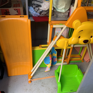 プーさんジャングルジムの画像