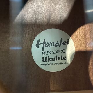 【愛品館八千代店】Hanalei HUK-200CG コンサートウクレレの画像
