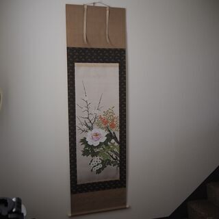 花の掛け軸