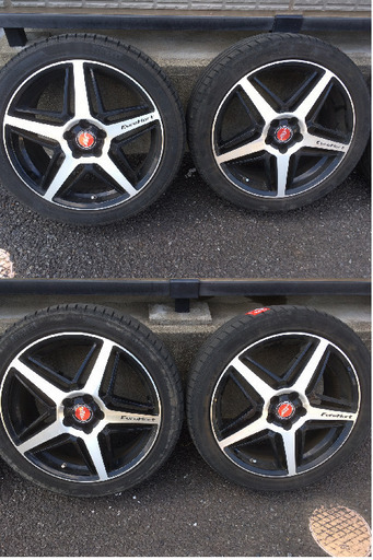 【値下げ】ユーロストリームＢＶ２５ ピレリ cinturato p1 215/45r17　2016年製