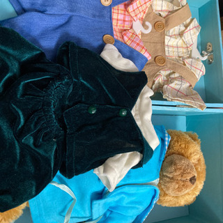 くまさんの着せ替えセット新品の画像